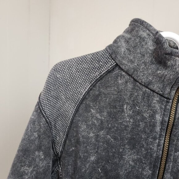 Vintage 90s Carcross Yukon Zip Sweatshirt Jacket 1990s Grunge Preppy Ski bear - Picture 6 of 11